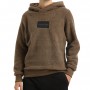 Fleece-Sweatshirt mit Kapuze