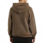 Fleece-Sweatshirt mit Kapuze