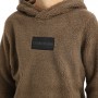 Fleece-Sweatshirt mit Kapuze