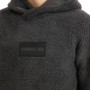 Fleece-Sweatshirt mit Kapuze