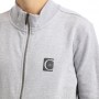 Joggingjacke mit quadratischem Logo an der Vorderseite