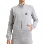 Joggingjacke mit quadratischem Logo an der Vorderseite