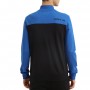 Sudadera con cremallera con capucha de dos tonos
