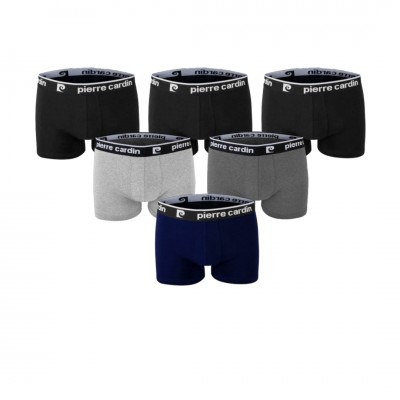 Set mit 6 einfachen Boxershorts