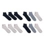 Pack de 12 chaussettes courtes