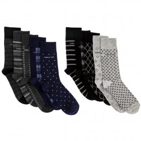 Pack de 10 paires de chaussettes de ville fantaisie Pack de 10 paires de chaussettes de ville fantaisie