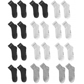 Lot de 12 paires de chaussettes semi montantes chaussette lowcut cerruti