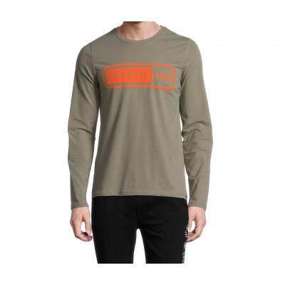 T-shirt manches longues CERRUTI calvados kaki