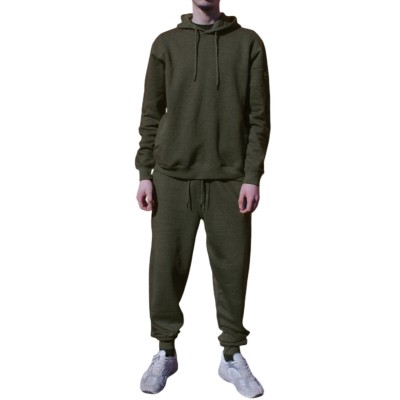 Conjunto de capuz esporte