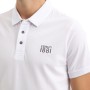 Uni manga corta polo