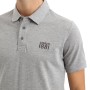 Uni manga corta polo