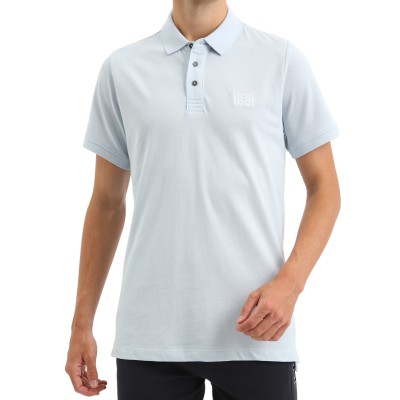 copy of Einfarbiges Kurzarm-Poloshirt