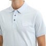 Uni manga corta polo