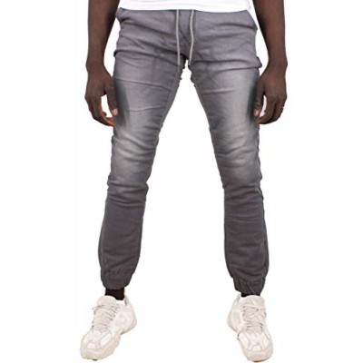 Pantalon jogger denim uni