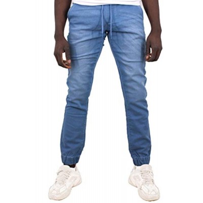 Pantalon jogger denim uni