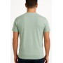 T-shirt manches courtes col V dessin imprimé