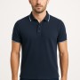 copy of Einfarbiges Kurzarm-Poloshirt