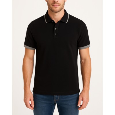 copy of Einfarbiges Kurzarm-Poloshirt