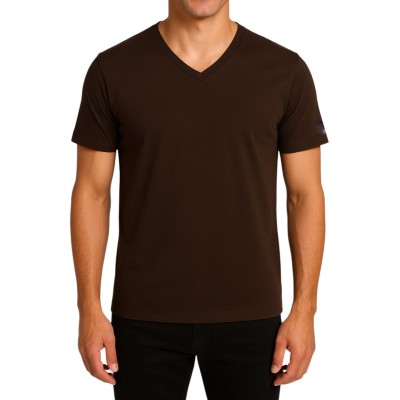 T-shirt de manga curta Logotipo transparente