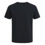 Camiseta de manga corta con cuello en V, logo transparente