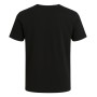 Camiseta de manga corta con cuello en V, logo transparente
