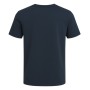 Camiseta de manga corta con cuello en V, logo transparente