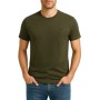 T-shirt manches courtes col rond logo transparent