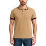 Polo de manga corta enumerada