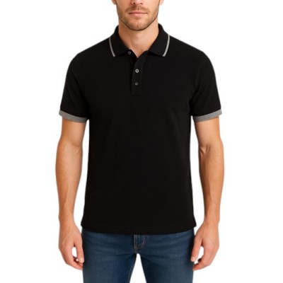 copy of Einfarbiges Kurzarm-Poloshirt