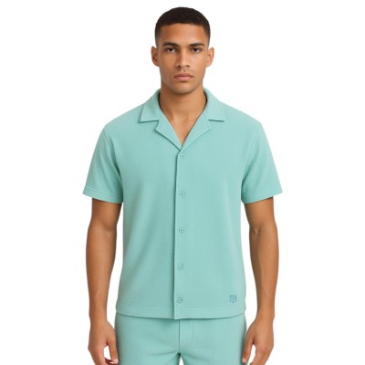 Chemise manches courtes éponge