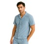 Chemise manches courtes éponge