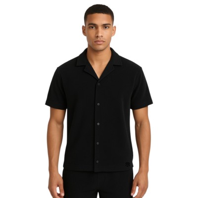 Chemise manches courtes éponge