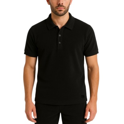polo manches courtes éponge