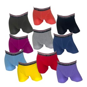 Conjunto de 6 boxeadores coloridos - colores aleatorios