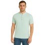 Polo manches courtes col mao
