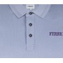 polo ferre bleu claire