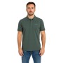 polo ferre bleu vert