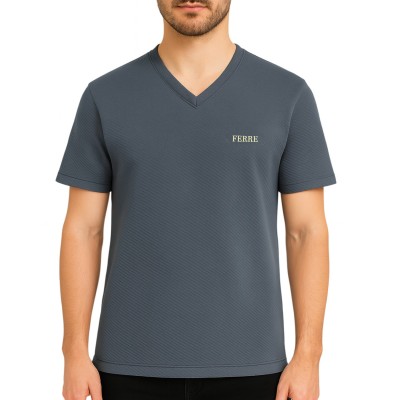 T-SHIRT col V FERRE