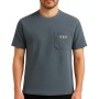 Tshirt ferre avec poche bleu