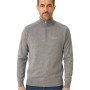 pull zippé coton Ferre homme gris anthracite