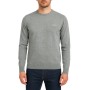 pull col rond gris, pull coton gris homme, pull gris anthracite, pull gris clair