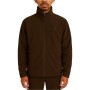 veste polaire homme marron, polaire homme chocolat, veste polaire homme brun
