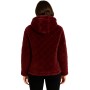 Women's hooded fleece jacket