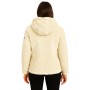 Chaqueta polar con capucha para mujer
