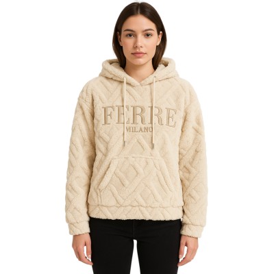 Damen-Sweatshirt mit Kapuze aus Fleece