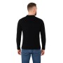 Einfarbiges Langarm-Poloshirt