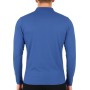 Einfarbiges Langarm-Poloshirt