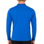 Einfarbiges Langarm-Poloshirt
