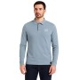 Einfarbiges Langarm-Poloshirt