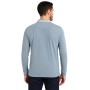 Einfarbiges Langarm-Poloshirt